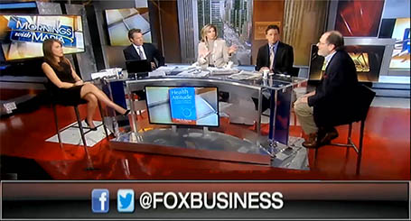 Fox Business studio set