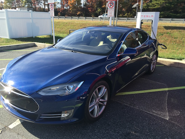 Tesla Charging in Newark