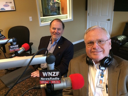 JRP and Bill Tol at WNZF