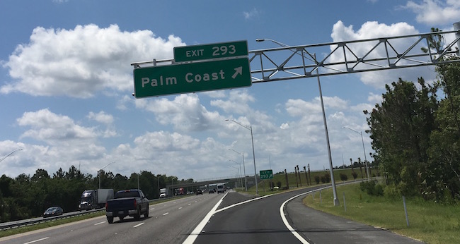 Palm Coast sign