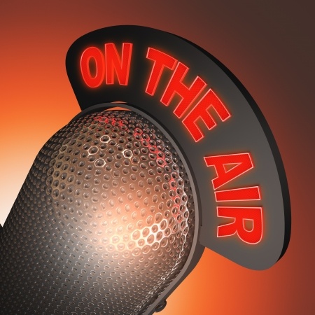Radio Microphone On The Air