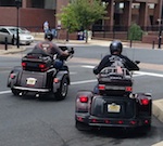 Bill and George departing Billy's